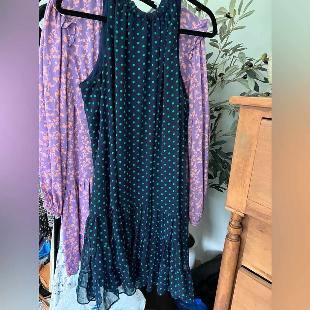 Polka dot dress size 16